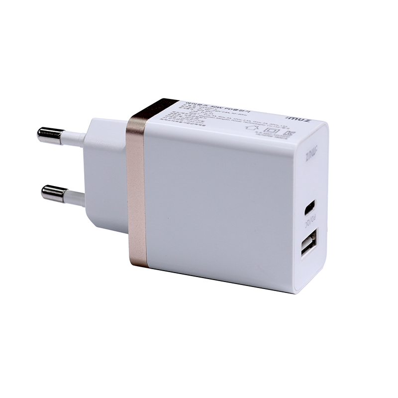 65W GaN Charger 2port Type C charger adapter