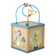 Montessori Wooden Activity Bead Maze Cube Toy for Kids: An Early Educational Gift