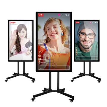 Video TV Siaran Langsung 4K Monitor