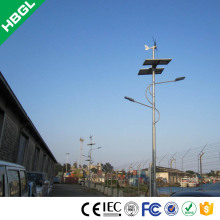 led lighting powered by wind solar hybrid power system with wind generator and solar panel
