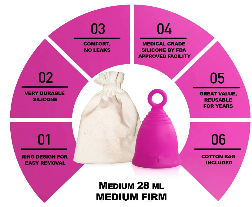 Silicone Menstrual Cup