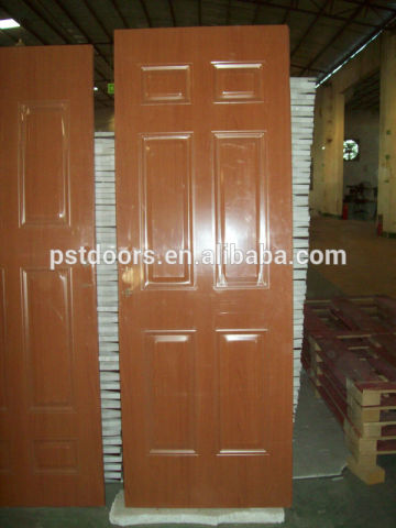 Hot Selling American Steel Door Walnut Color