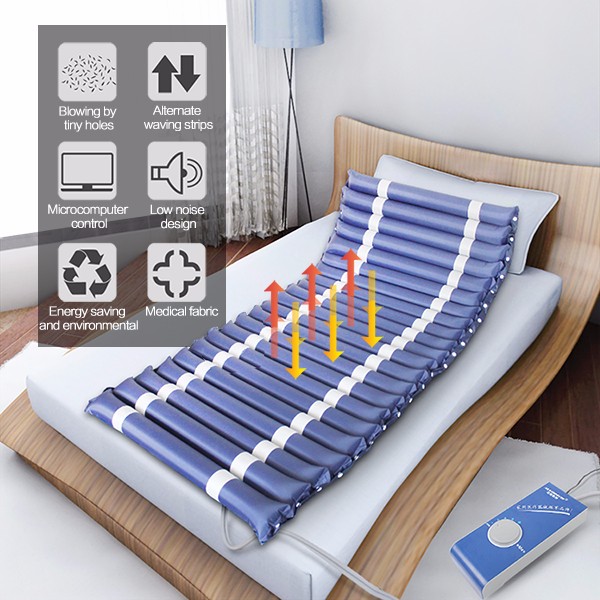 Perubatan anti bedsore alternating tilam udara tekanan dengan ruang udara diganti