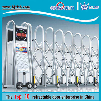 Aluminum gate telescopic door entrance gate expanding slide gate