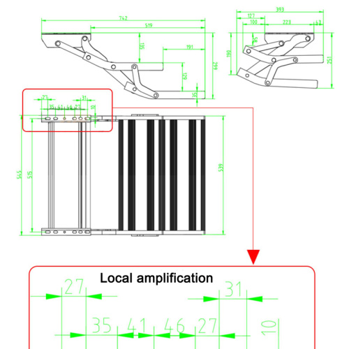 Side Safety Foldable Step Ladders