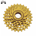 barato rueda dentada de oro de la bici de la bicicleta del color 5peed para la venta