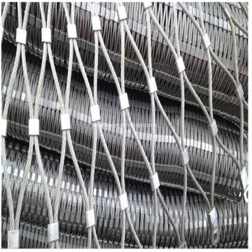 Fabrication de maille de câble métallique en acier inoxydable