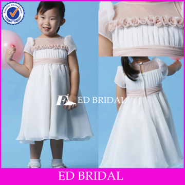 Chiffon Tiered Flower Dresses Ruffle Flower Girls Dresses