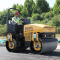 Vibración simple y doble 3 toneladas de ingeniería de rolleros de carretera construcción vibratoria de asfalto