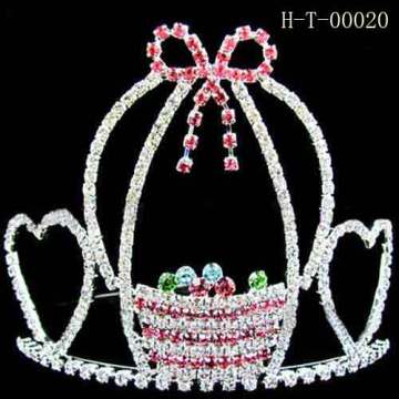 Holiday tiara,Christmas tiara crown candy tiara crown