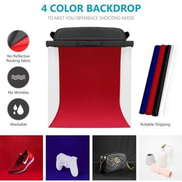 40/60cm 4color background cellphone studio softbox kit