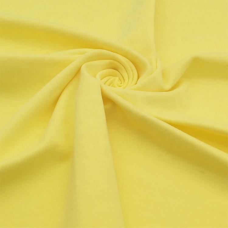 High quality 1X1 rib cotton 2x2 stretch plain cotton rib knit fabric