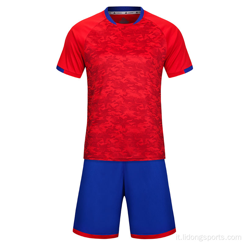 Jersey di calcio di calcio Nuova Model Team Soccer Jersey