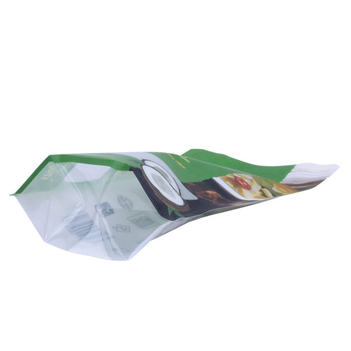 Bolsa de plástico con cremallera a prueba de humedad para palomitas de maíz