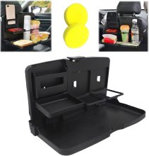 Car Folding Table: Portable Backseat Food and Drink Tray