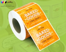 Food Label Baking Paper