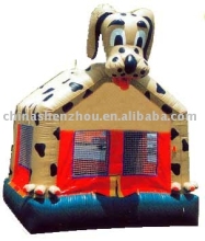 inflatable dog jump