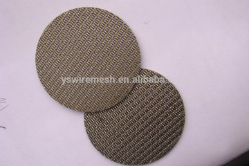 Sintered filter disc