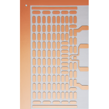 Gravure de substrat flexible cuivre à double face 0,3 mm