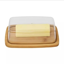 Bamboo Wood Cutting Board with Acrylic Lid
