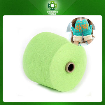 cotton and polyester mixed gloves yarn