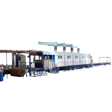 High-efficiency CNC continuous foaming production line