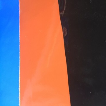 AW134 pu paint leather, micro touch pu leather