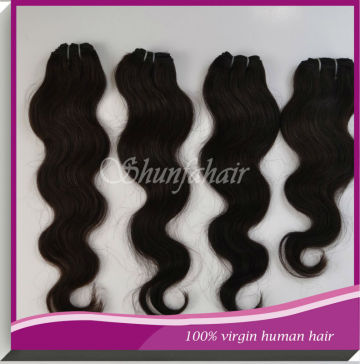 Blue brazilian virgin remy hair weft,weft virgin brazilian hair,quality hair weft