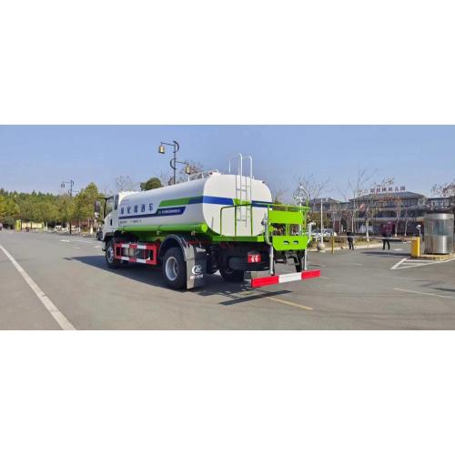 Shanqi 15Ton water bowser sprinkler tank truck price