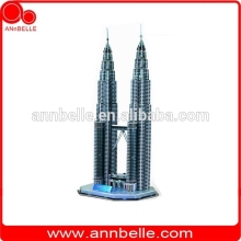 3d puzzle toy Petronas Towers (Malaysia)