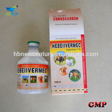 Animal Parasite Drugs/ivermectin 1% Injection/veterinary Medicine