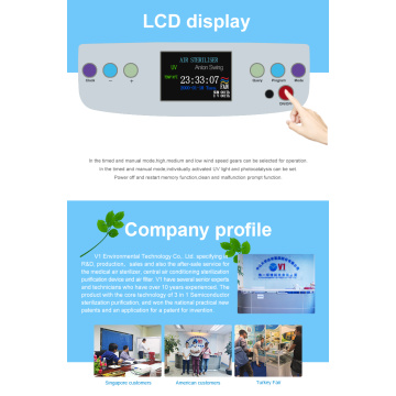 Photocatalysis Technology Air Sterilization Equipment