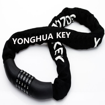 5-Digit Resettable Combination Bicycle Chain Lock
