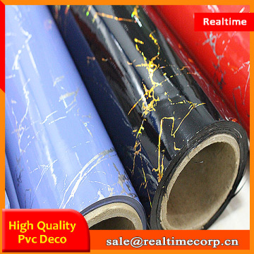 plastic metallic pvc film project