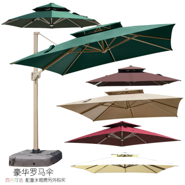 Roman umbrella with light