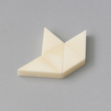 Blocco ceramico triangolare al 99% di allumina