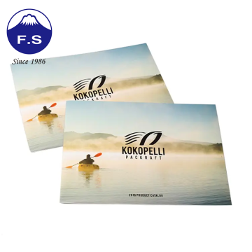 Profissional Advertising Print Softcover Product Catalogue