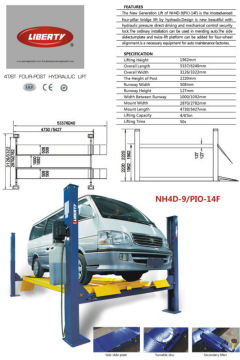 Four post lift
