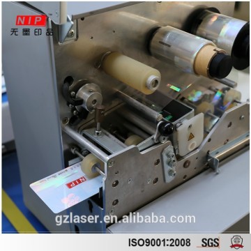 Full Automatic Hologram PVC Id Card Film Laminating Machine