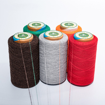 Recycled OE TC Yarn for Ne30 Colored Regenerated Yarn Jersey Fabric Knitting