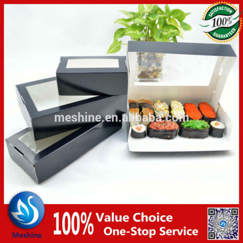 Disposable sushi to go box
