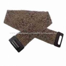 Handmade elegant wood beaded belts