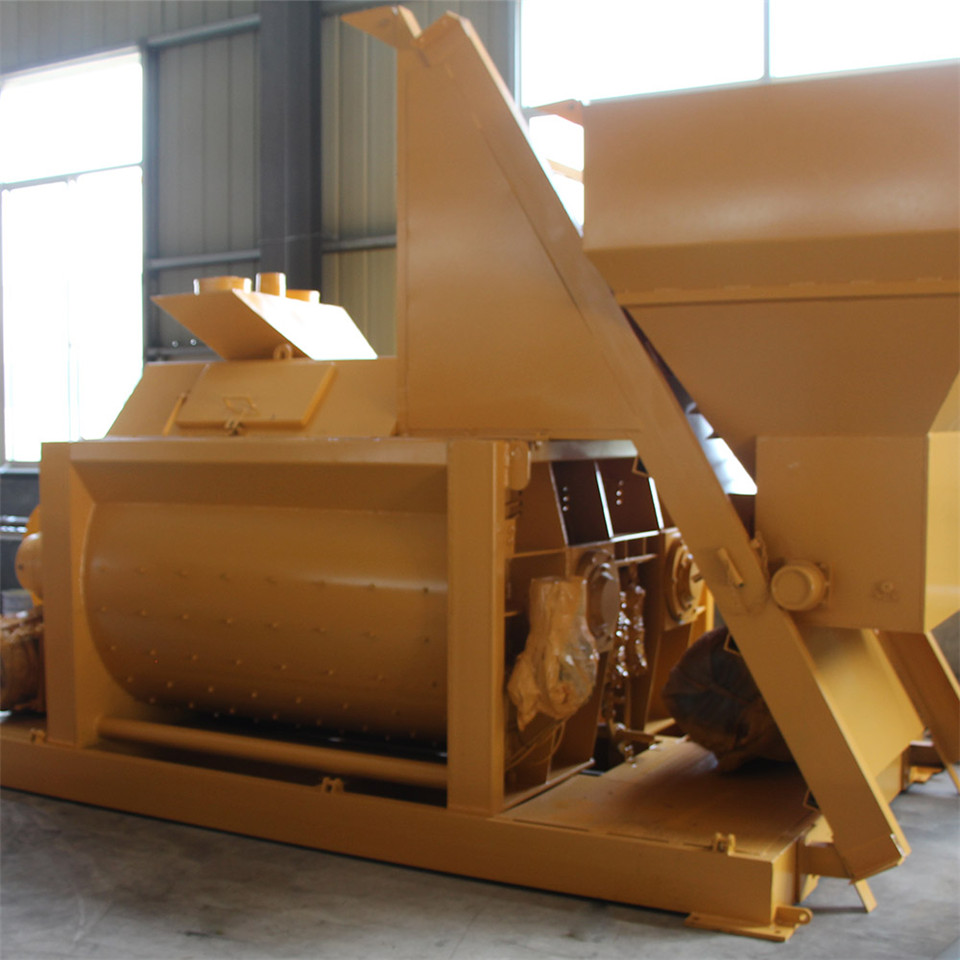 Big baton 1 cubic meter js concrete mixer