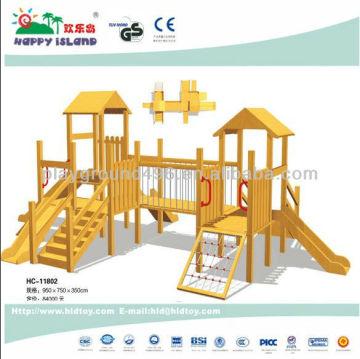 outdoor playground plastic slide