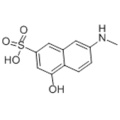 2- 나프탈렌 술폰산, 4- 히드 록시 -7- (메틸 아미노) -CAS 22346-43-6