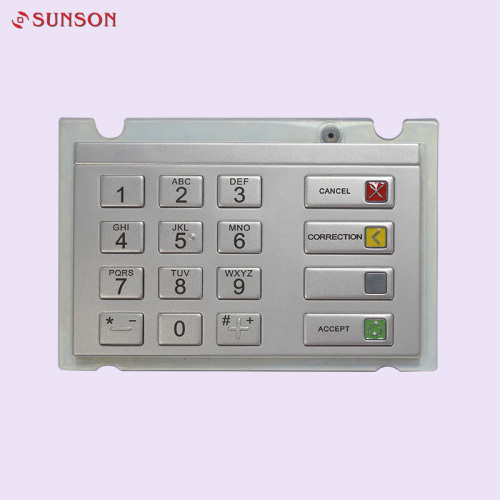 New Surface Brushed Encryption PIN pad for Payment Kiosk