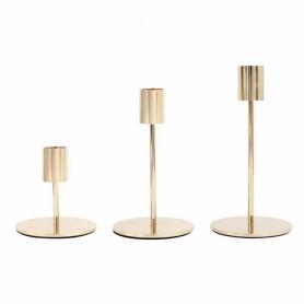 Dîner de table personnalisé Decorative Metal Candlestick Porte