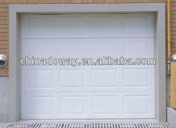 white color garage door