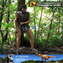 MY Dino-C049 Museum simulation life size ape men for sale