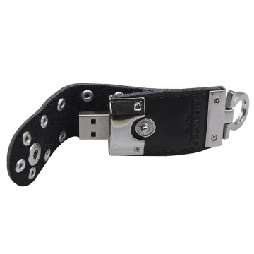 Custom 8GB USB Flash Drive & Wholesale Leather USB Flash Drives